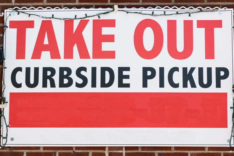 curbside pick up